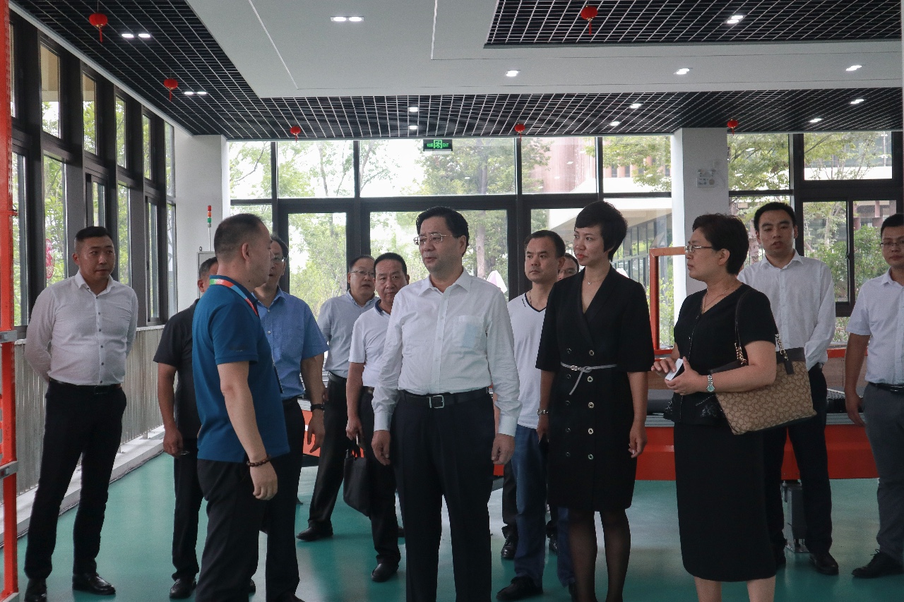 快訊 | 河北省工信廳、石家莊市委市政府領導蒞臨寶開智能參觀考察